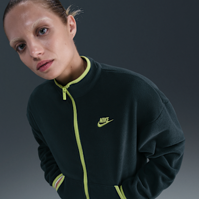 Nike Sportswear Club Fleece Women's Loose Cozy Track Jacket. Nike.com